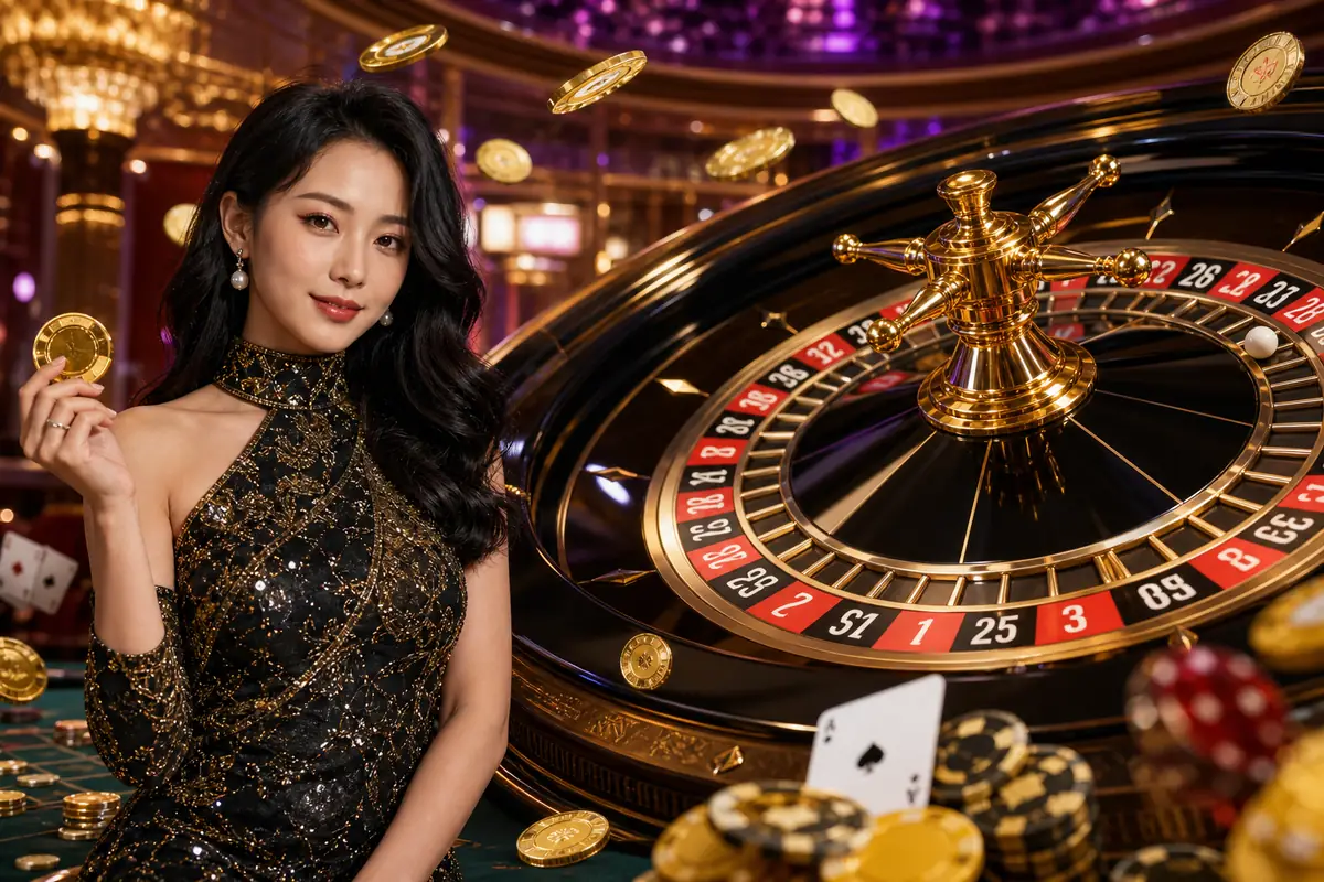 winrm7 Casino dealer langsung meja baccarat